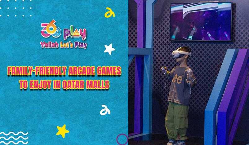 Arcade Games for Kids in Qatar Malls - 360 Play Qatar 